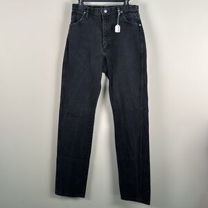 Vintage Wrangler black red tag men’s jeans 32x35